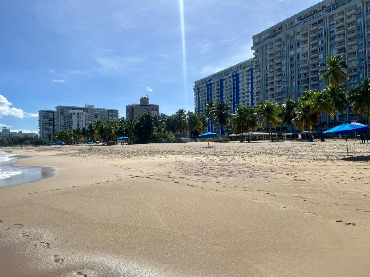 Isla Verde Frente A La Playa Y Piscina, Centrico Y Accesible سان خوان المظهر الخارجي الصورة